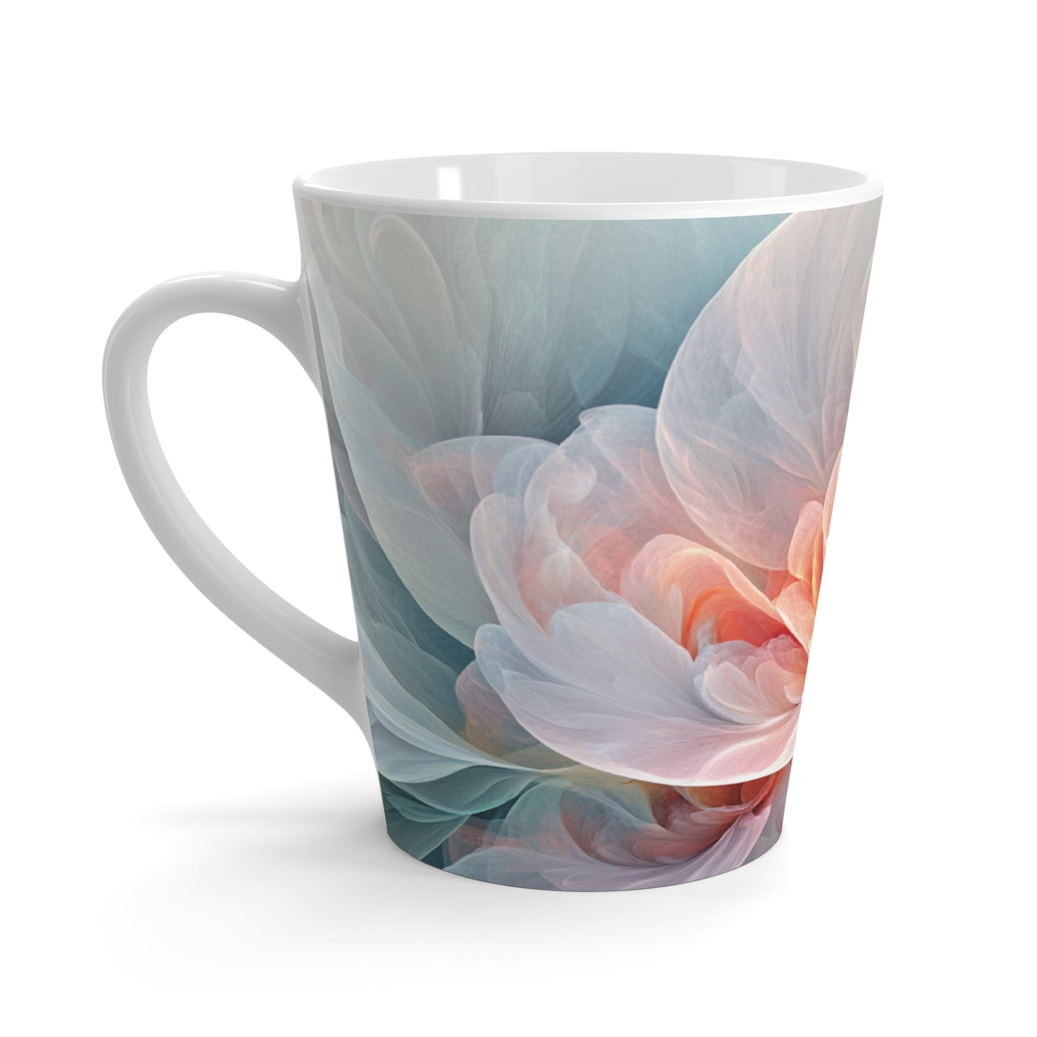 Celestial Petal Bliss Latte Mug