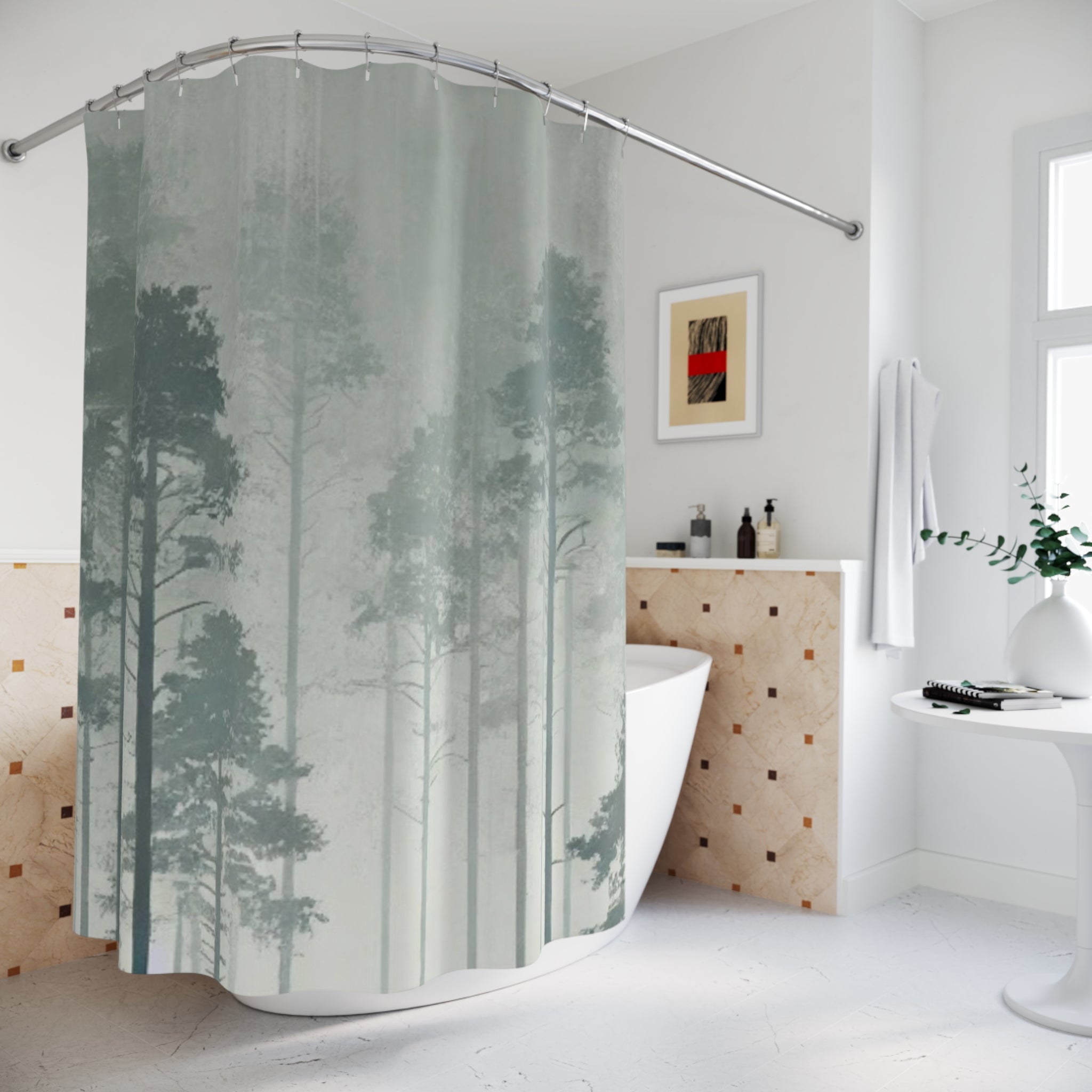 Misty Forest Shower Curtain