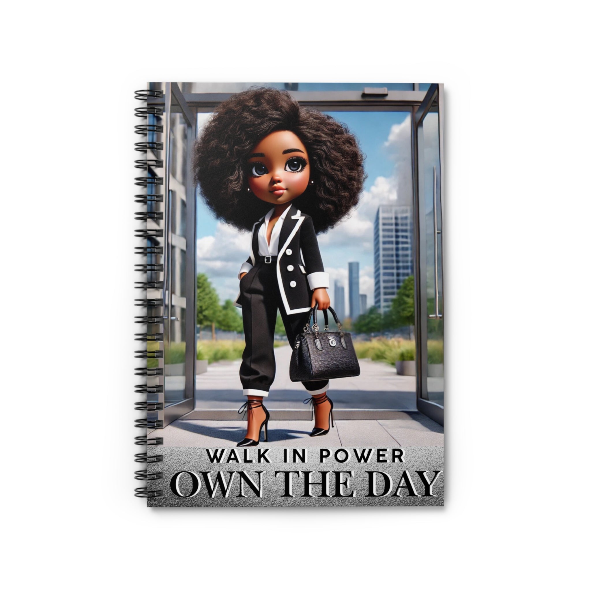 Empower & Conquer Spiral Notebook - Ruled Line