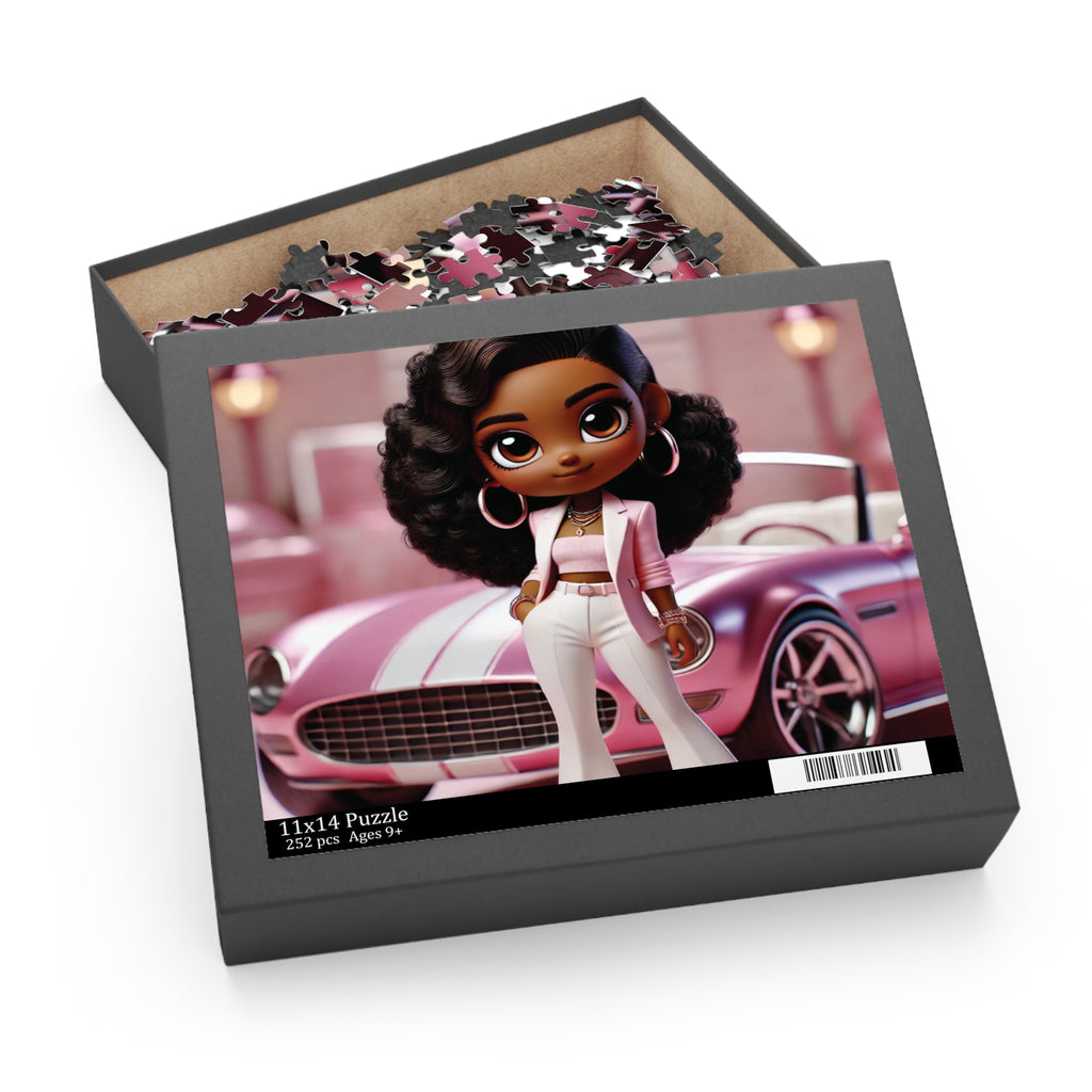 Chibi Boss: Pink Cruiser Custom Puzzle (120, 252, 500-Piece)