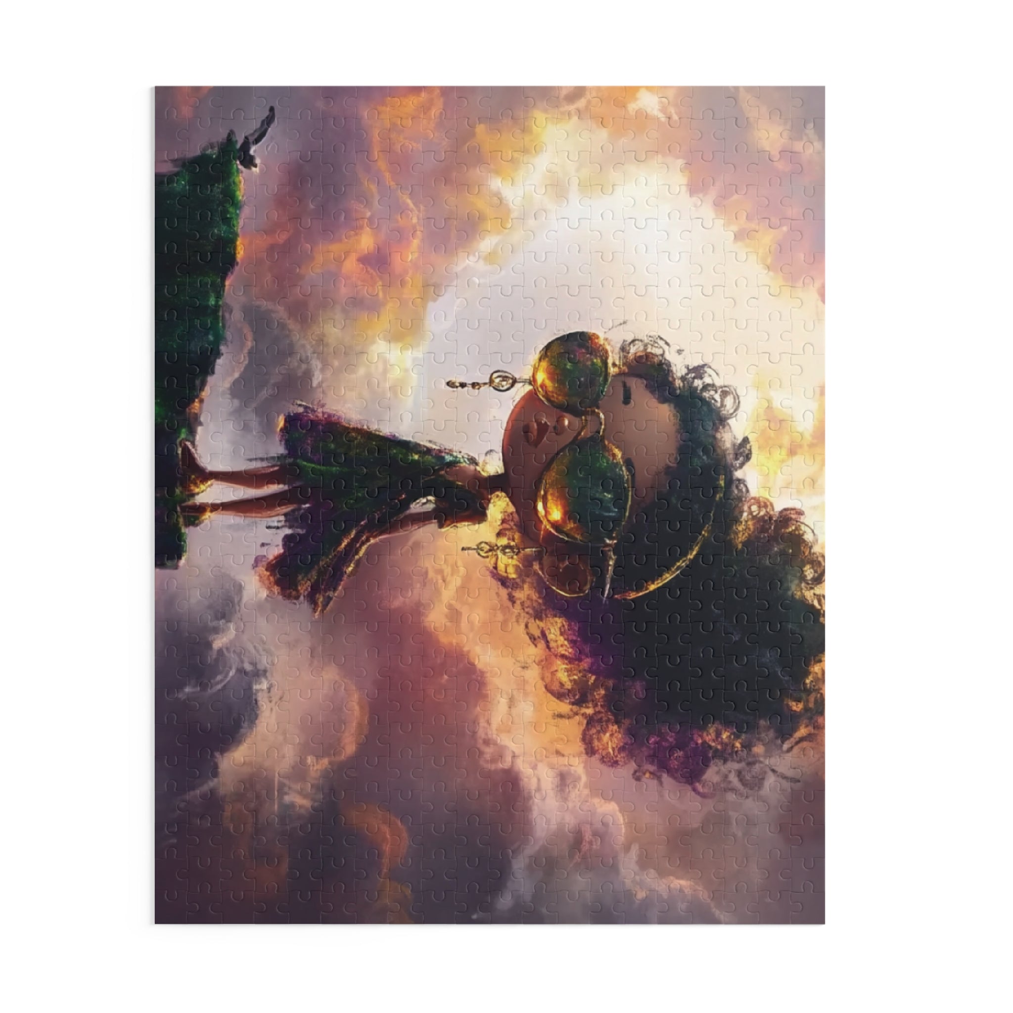 Girl on the Edge of Dreams Puzzle: (120, 252, 500-Piece)