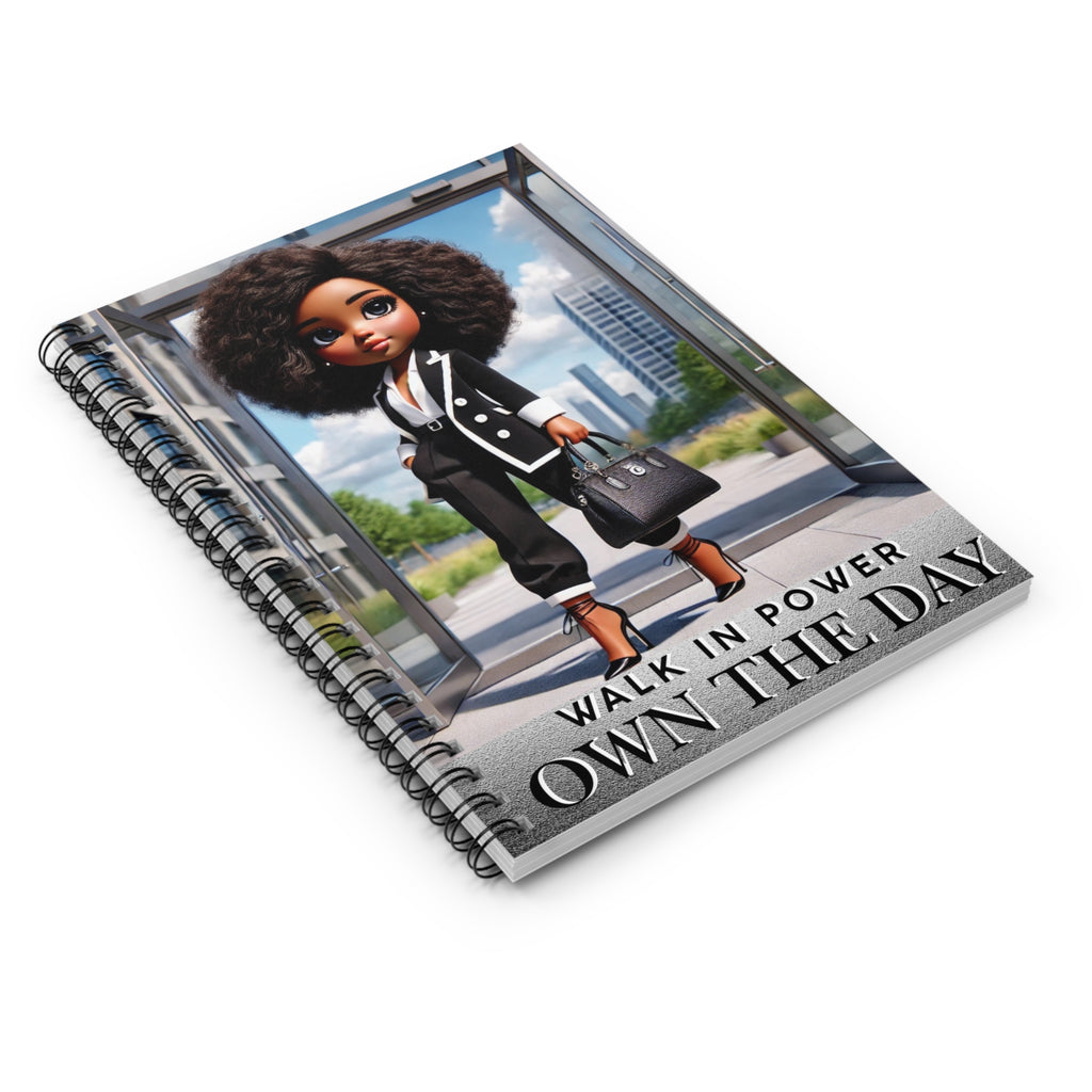 Empower & Conquer Spiral Notebook - Ruled Line