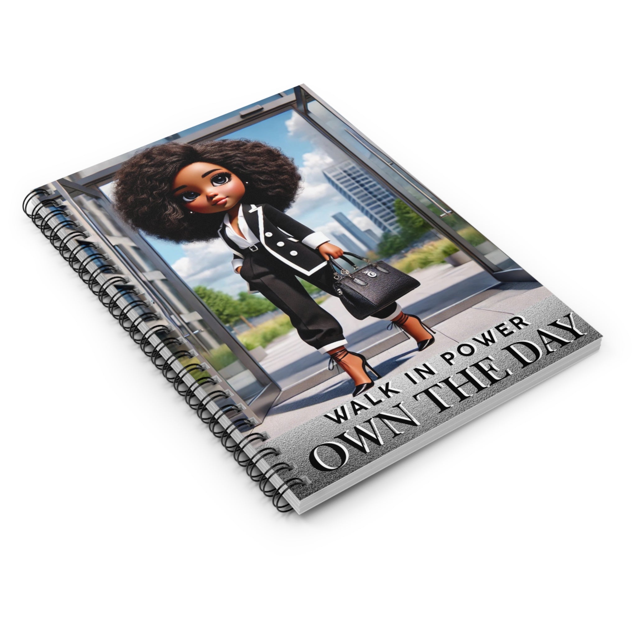 Empower & Conquer Spiral Notebook - Ruled Line