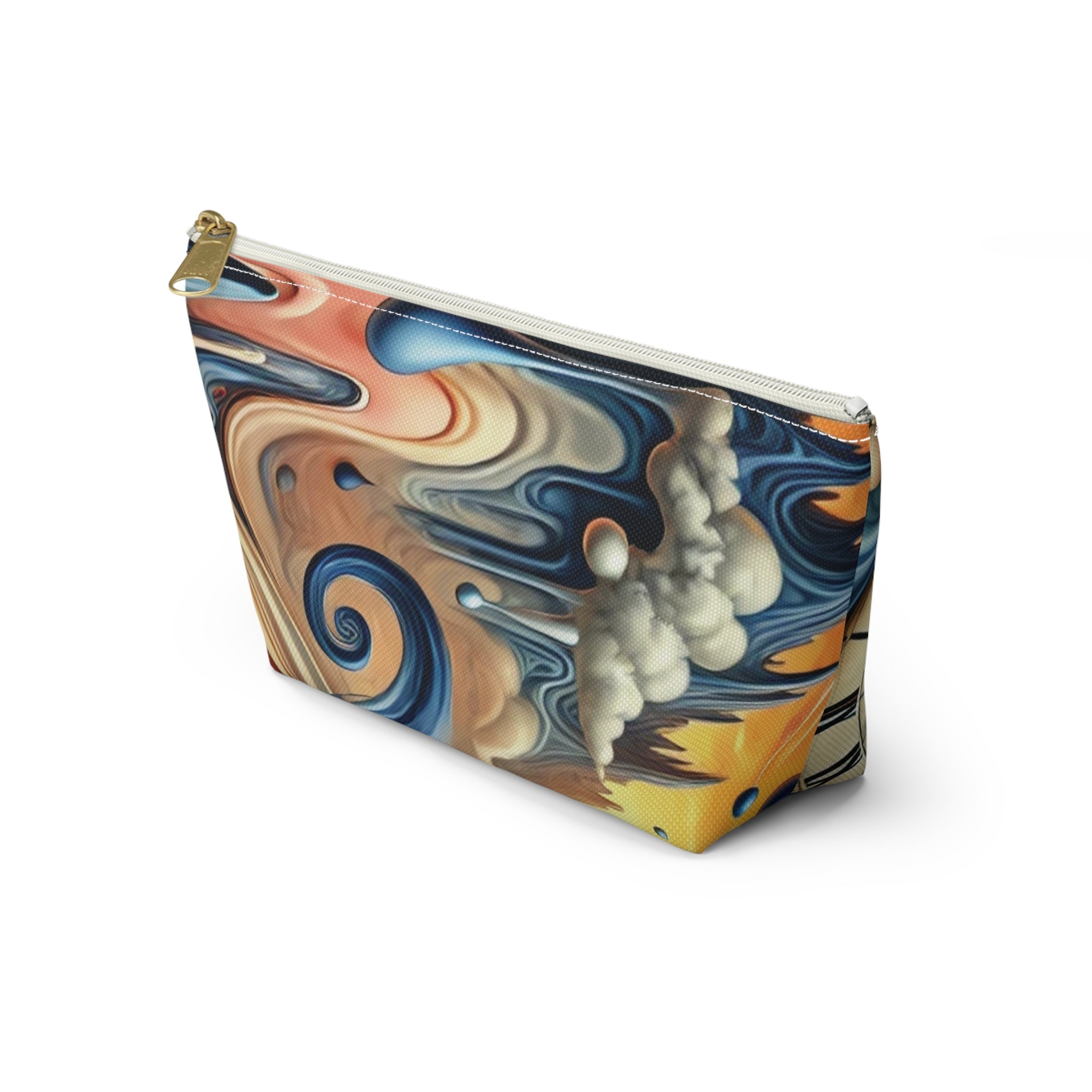 Time Swirl Abstract Accessory Pouch