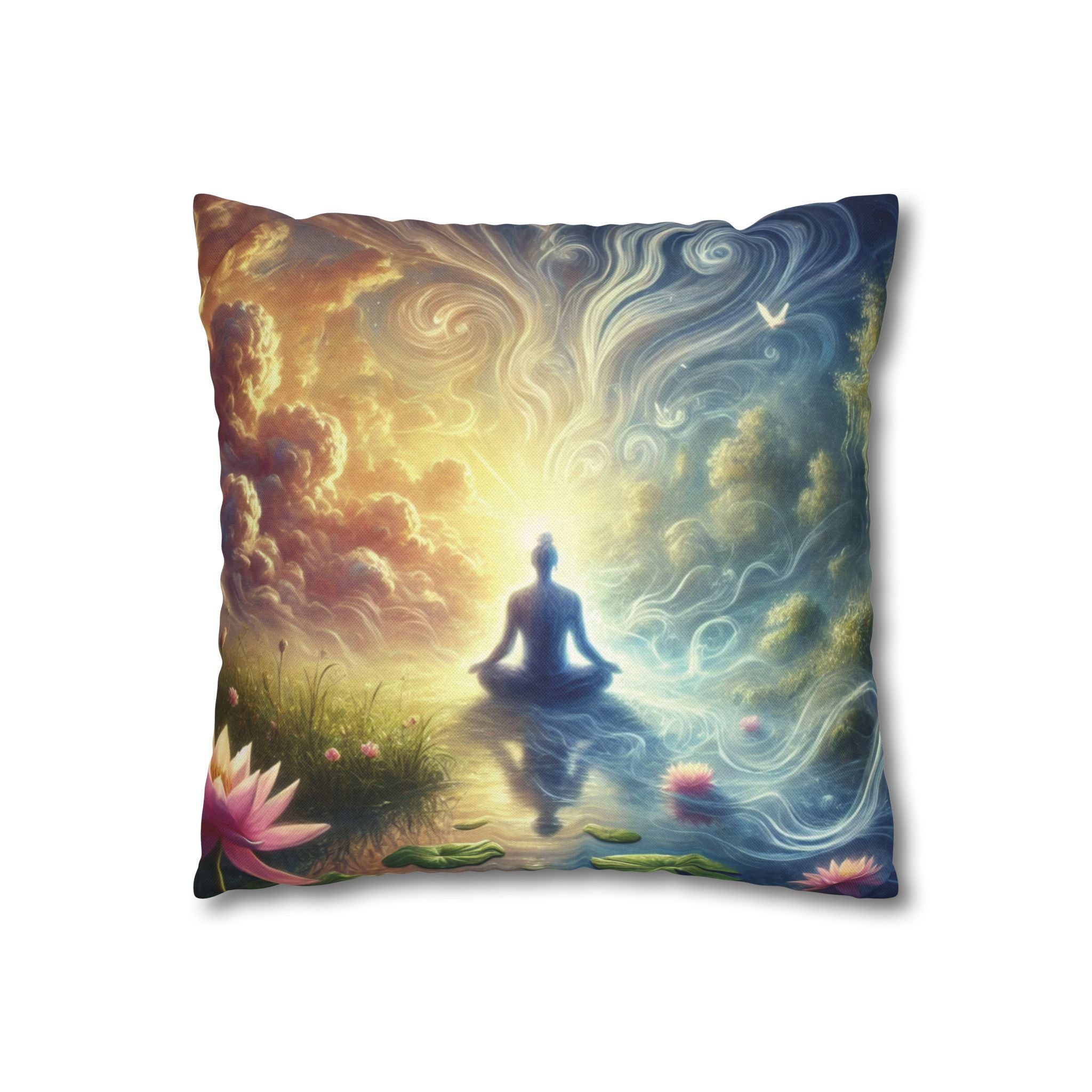 Serene Meditation: Lotus Dream Square Cover