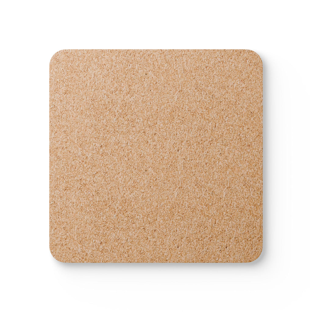 Read in Peace Cork Coaster Set — Cozy Reading Lounge Drink Coasters
