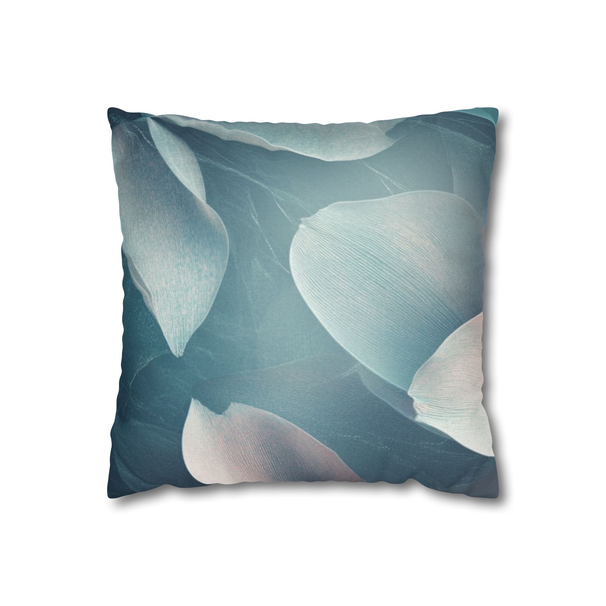 Ethereal Petals: Soft Bloom Pillow Cover