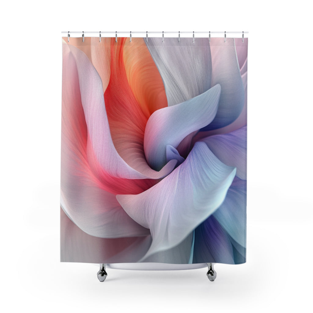 Soft Bloom Shower Curtain