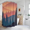 Mountain Sunrise Shower Curtain