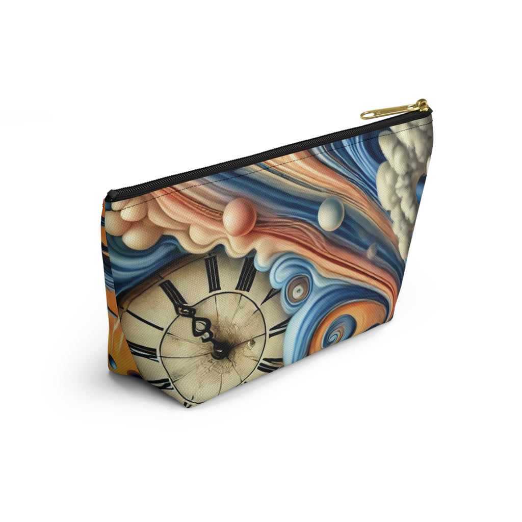Time Swirl Abstract Accessory Pouch