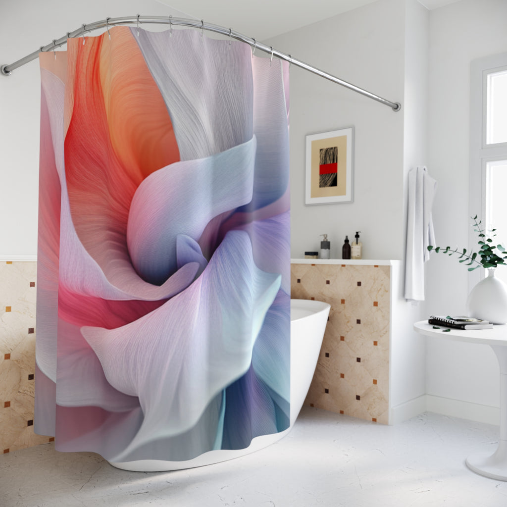 Soft Bloom Shower Curtain