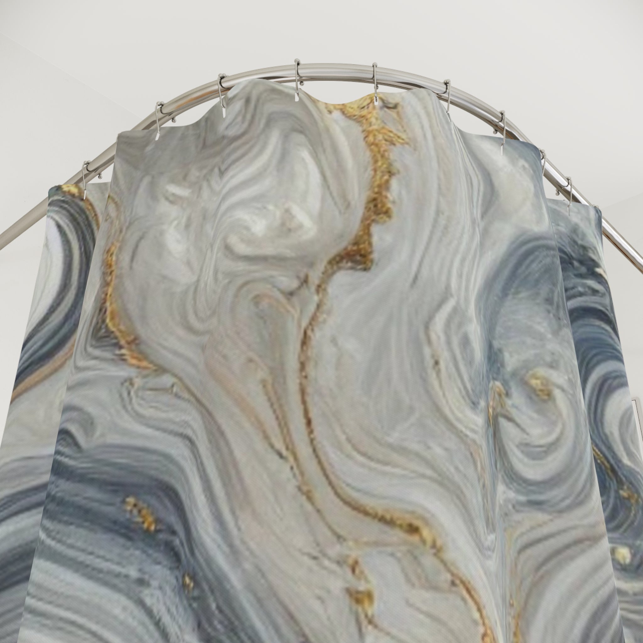 Marble Elegance Shower Curtain