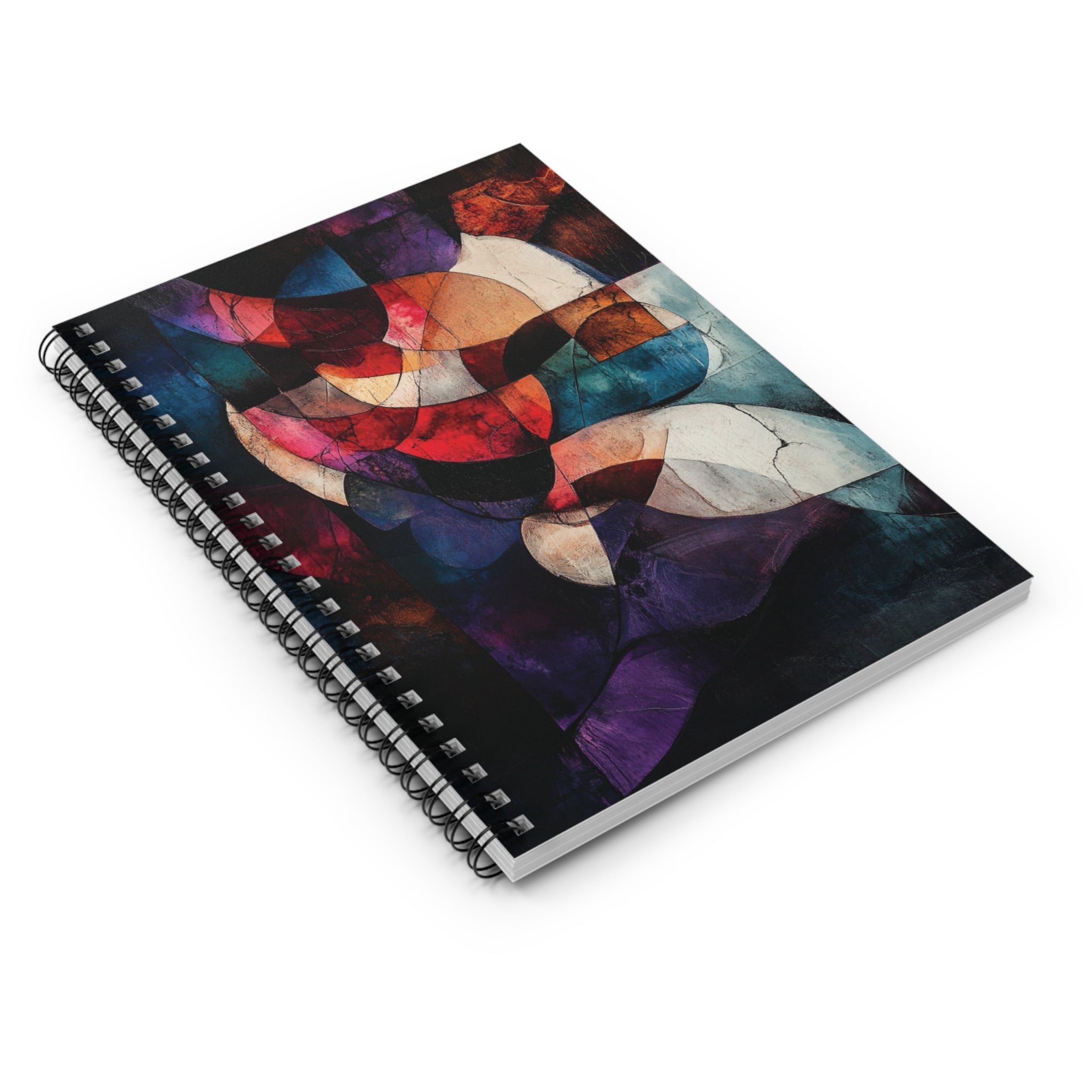 Abstract Soul Spiral Notebook - Ruled Line