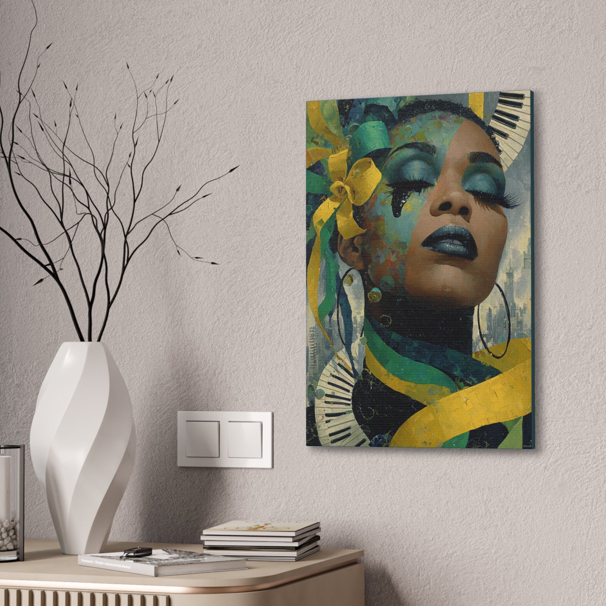 Key of Her Spirit | Afro Surreal Portrait in Motion