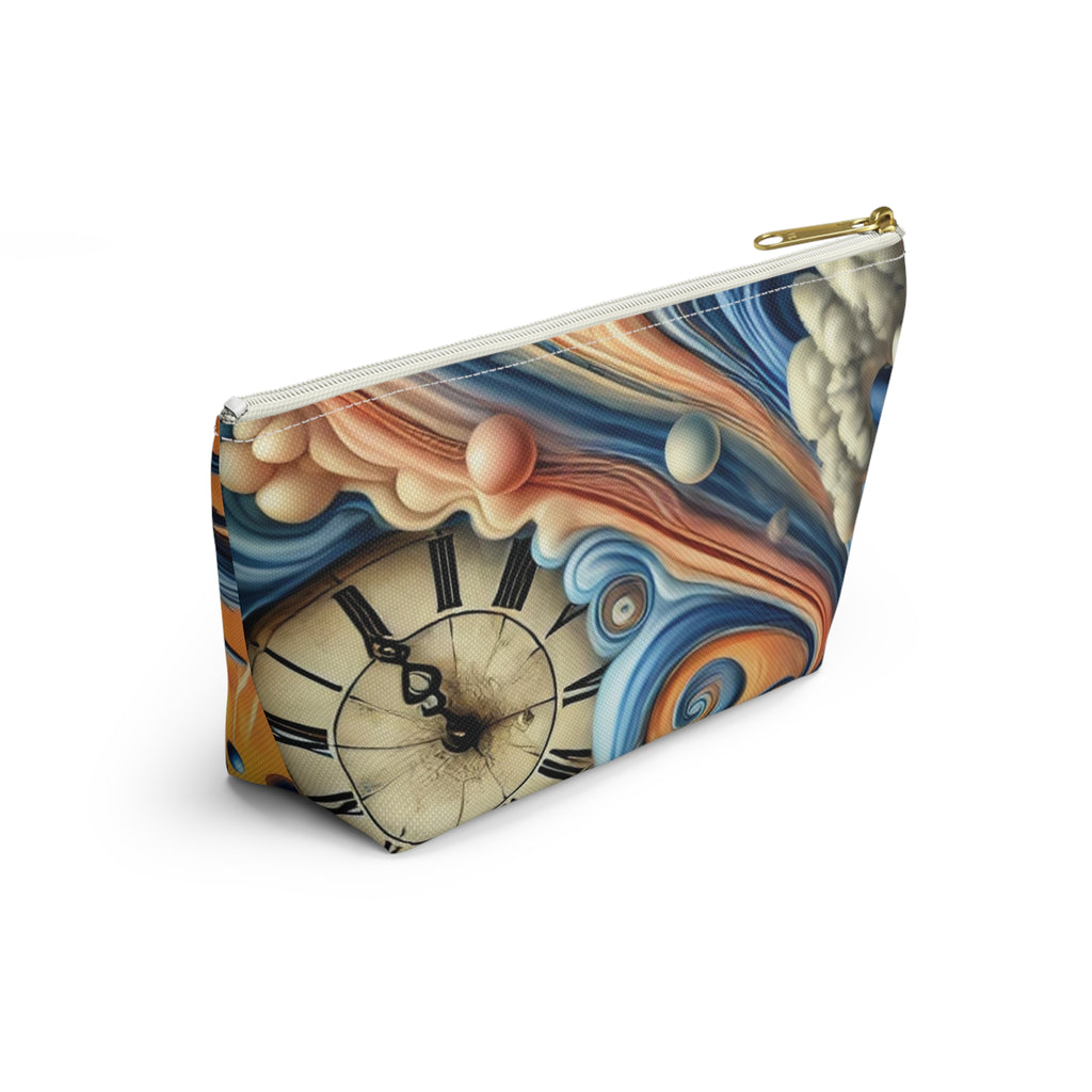 Time Swirl Abstract Accessory Pouch