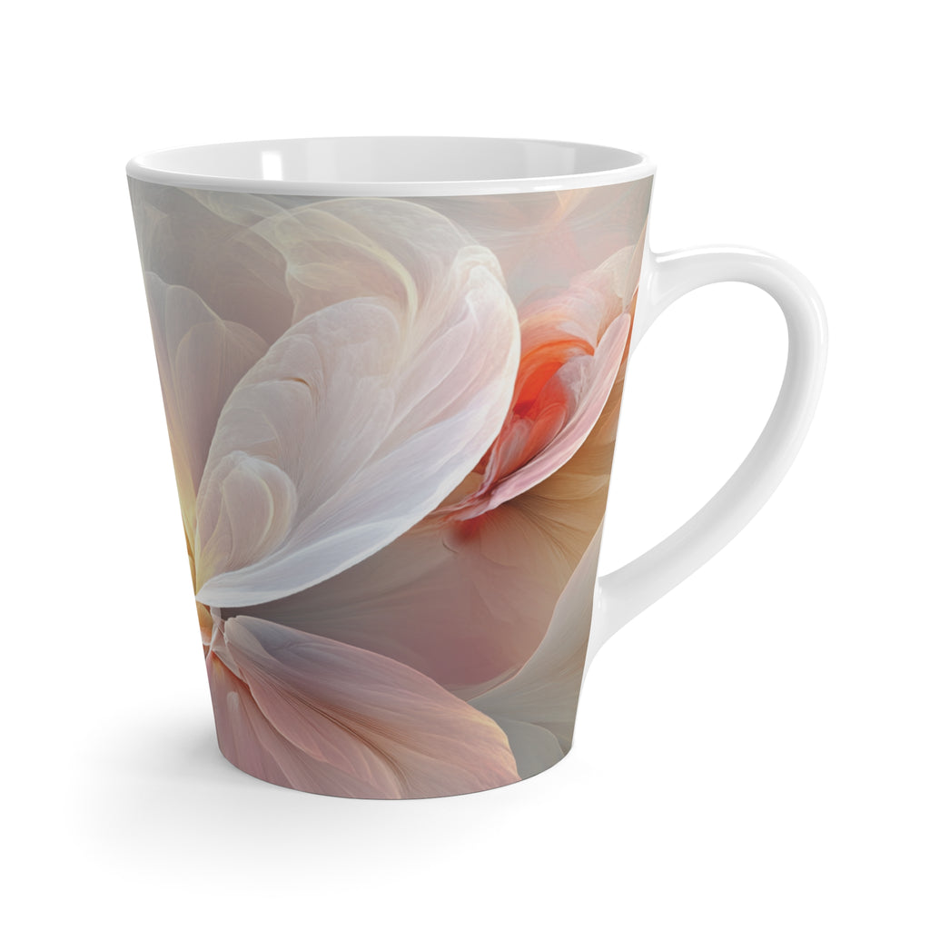 Celestial Petal Bliss Latte Mug