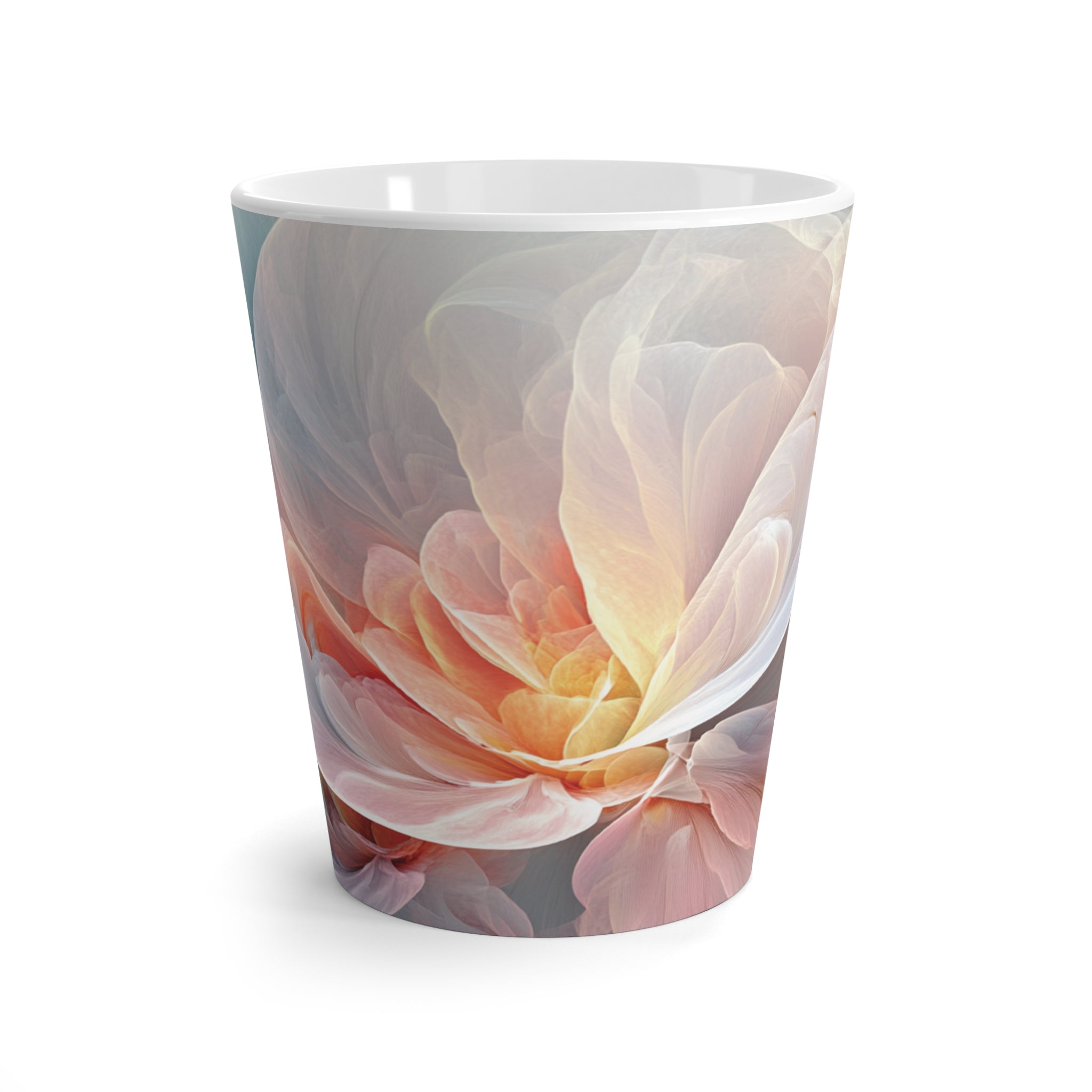 Celestial Petal Bliss Latte Mug