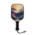 Purple Mountain Landscape Pickleball Kit - Paddle Set with Balls