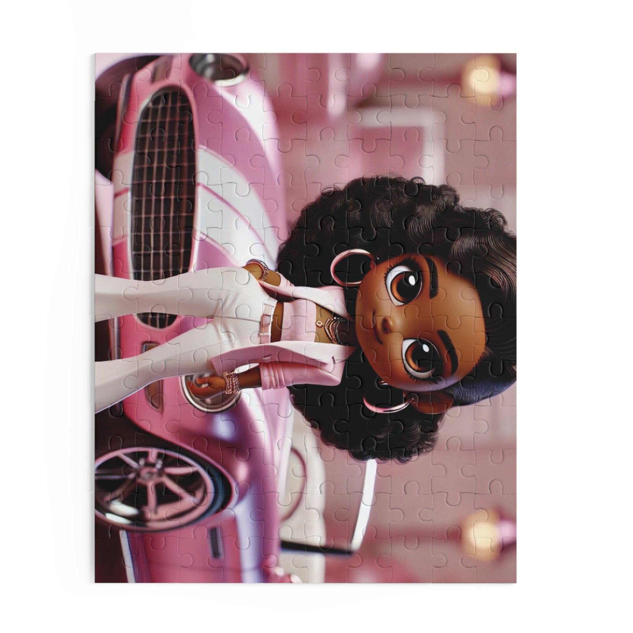 Chibi Boss: Pink Cruiser Custom Puzzle (120, 252, 500-Piece)