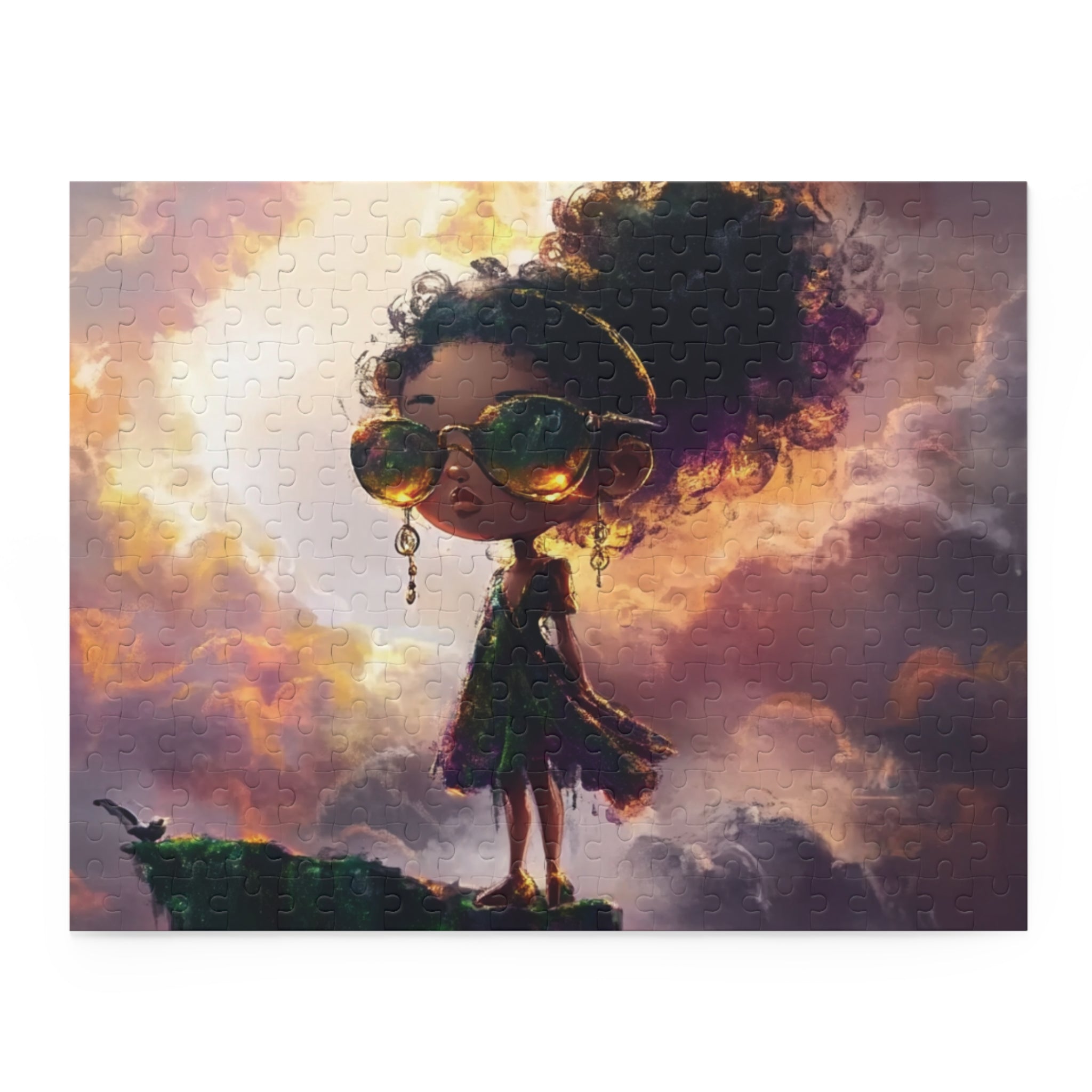 Girl on the Edge of Dreams Puzzle: (120, 252, 500-Piece)