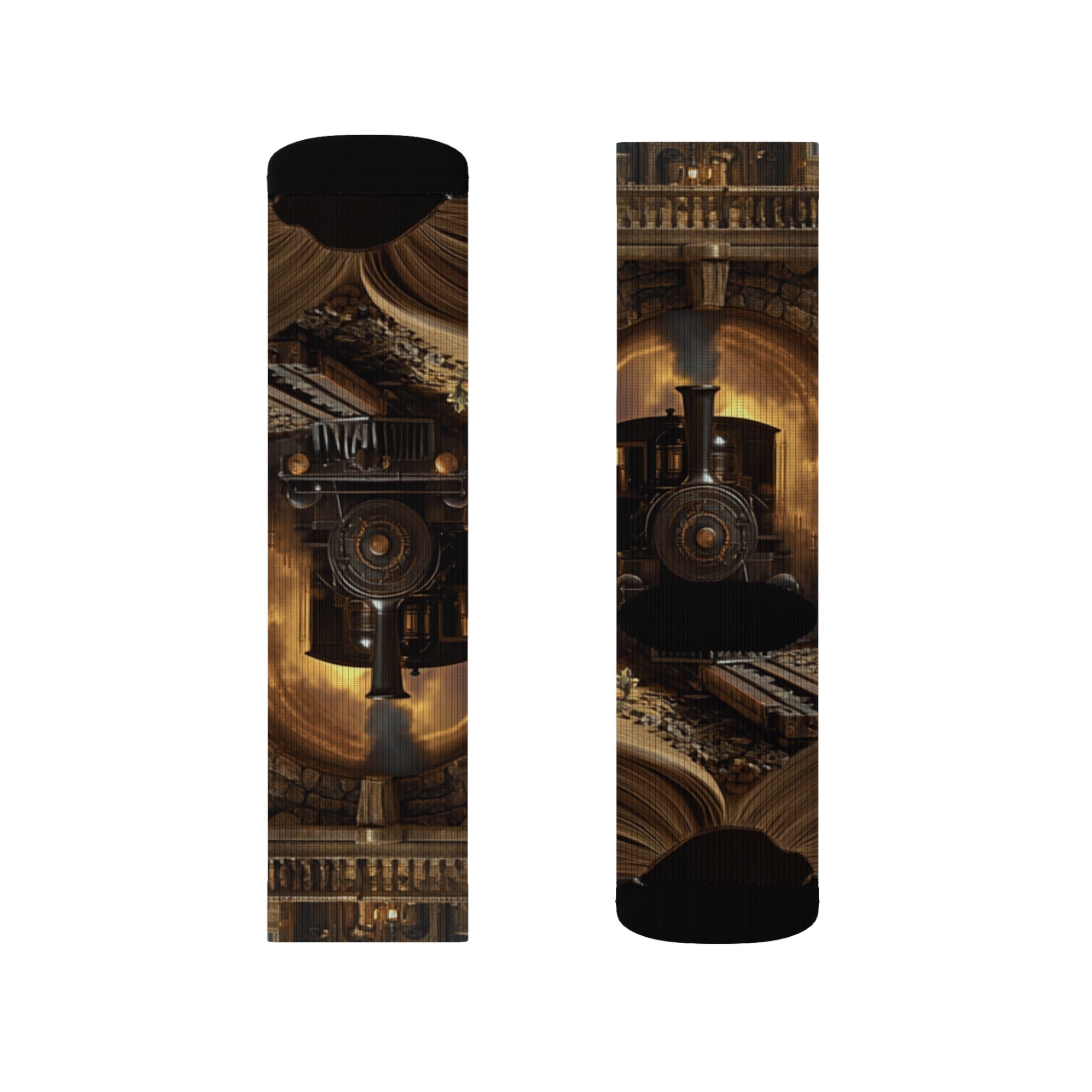 Gothic Castle Sublimation Socks - Stylish & Cozy Footwear for All Occasions
