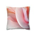 Radiant Bloom: Pastel Swirl Pillow Cover