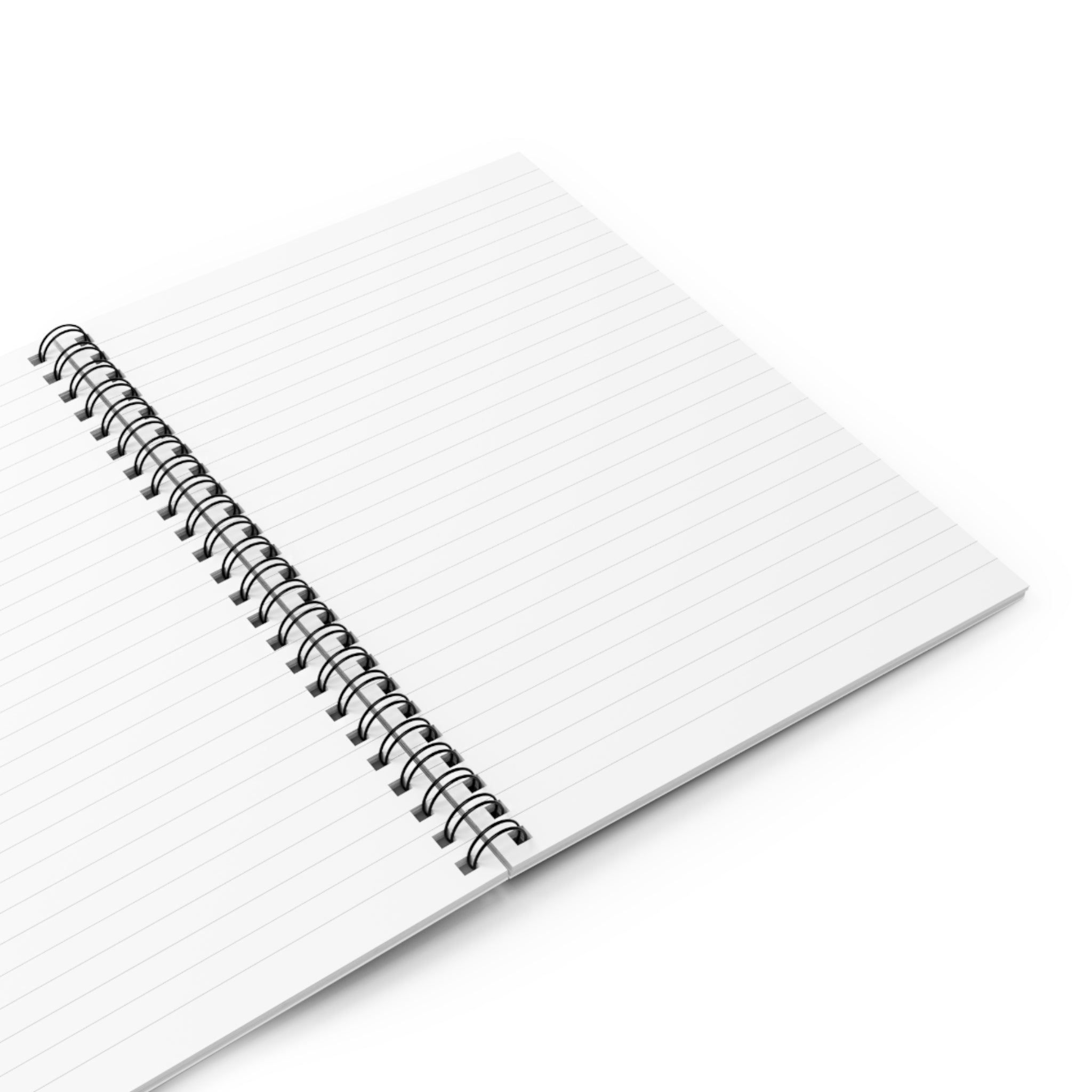 Abstract Soul Spiral Notebook - Ruled Line