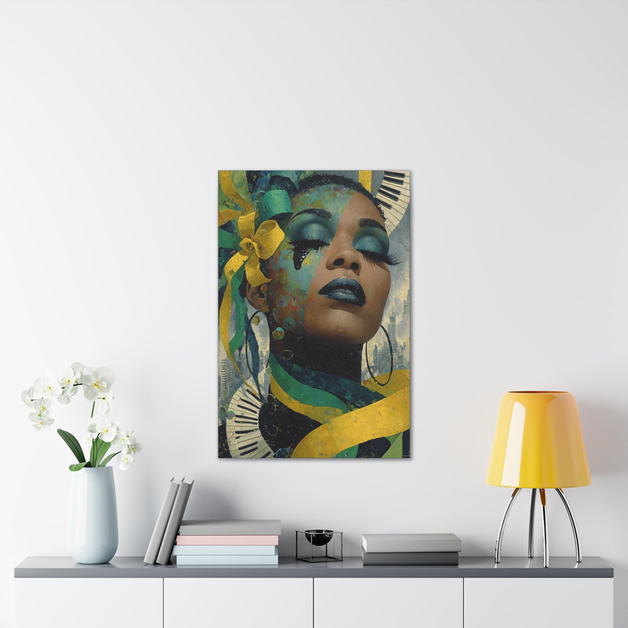 Key of Her Spirit | Afro Surreal Portrait in Motion