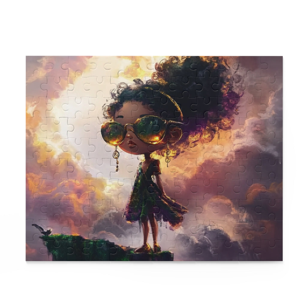 Girl on the Edge of Dreams Puzzle: (120, 252, 500-Piece)