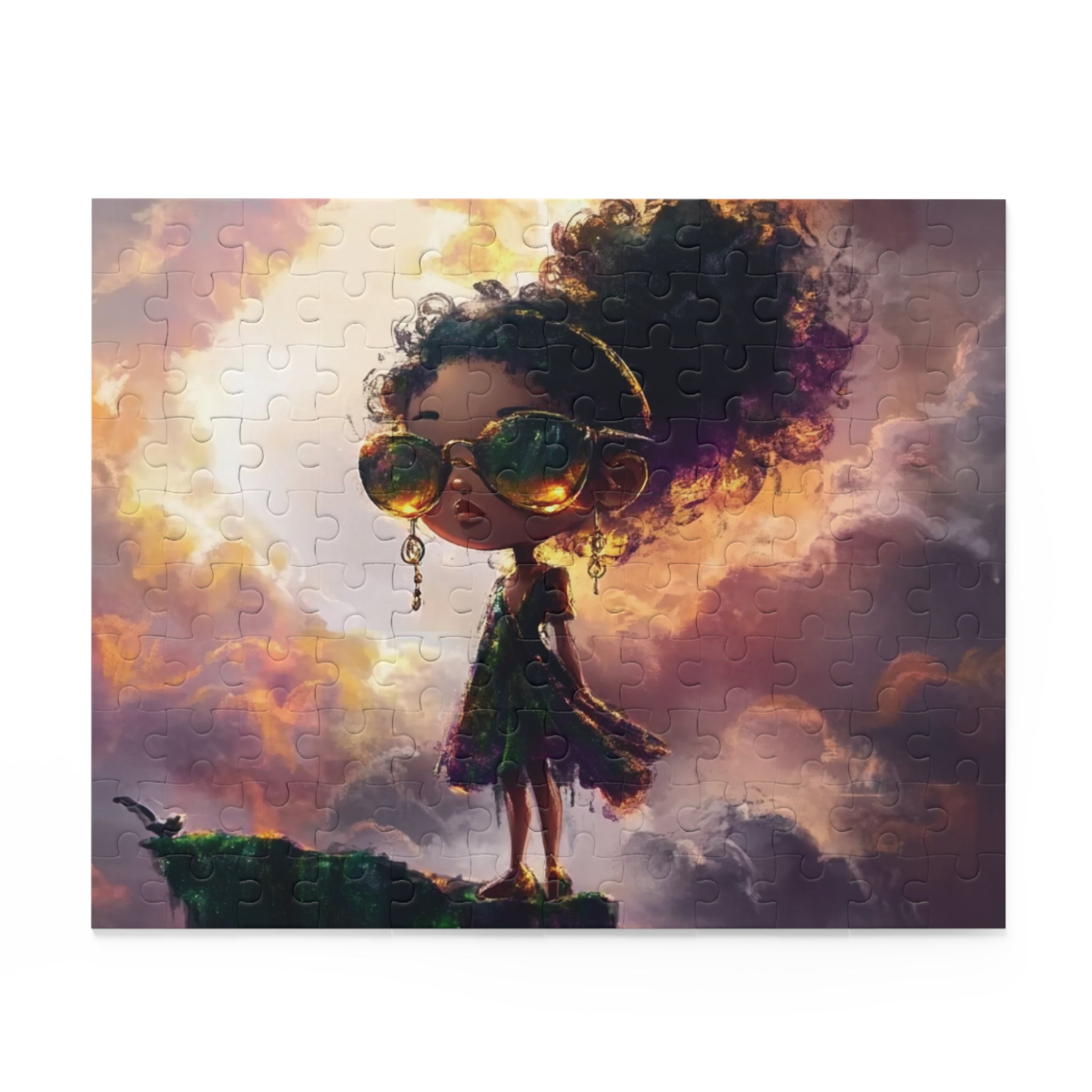 Girl on the Edge of Dreams Puzzle: (120, 252, 500-Piece)