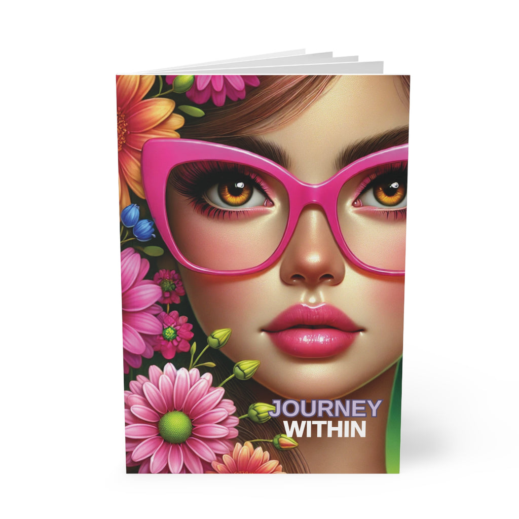 Journey Within: Empowering Softcover Notebook