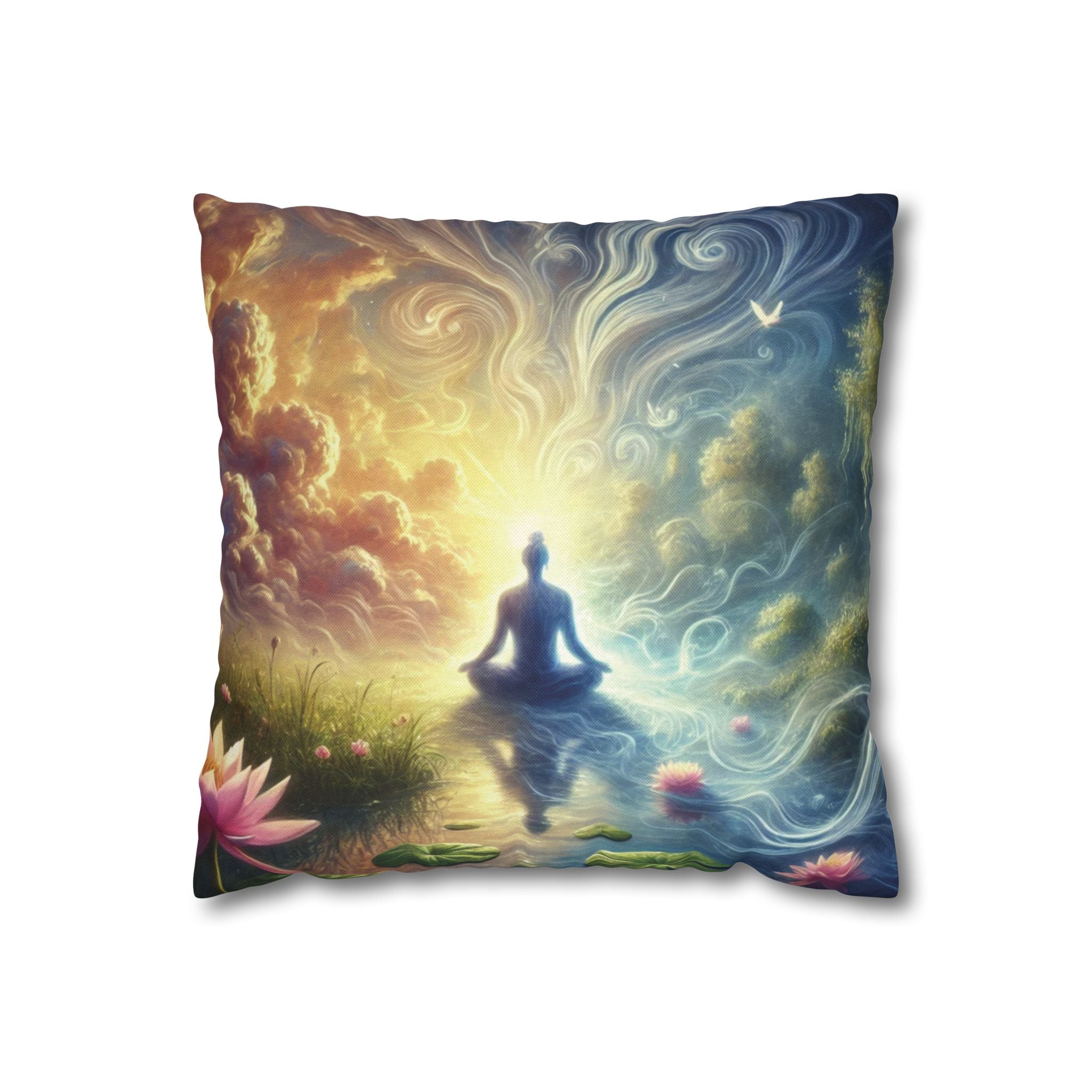 Serene Meditation: Lotus Dream Square Cover