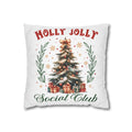 Holly Jolly Christmas: Social Club Pillow Cover