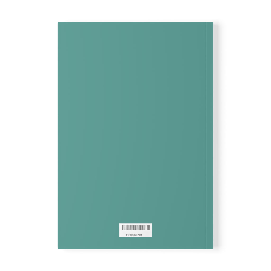 Golden Glow Softcover Notebook, A5