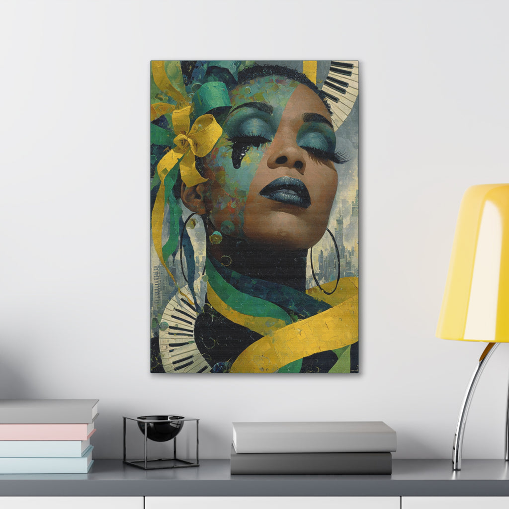 Key of Her Spirit | Afro Surreal Portrait in Motion