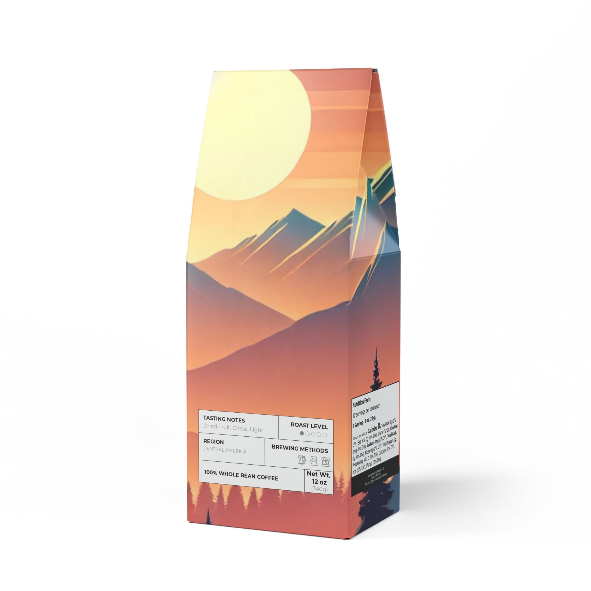 Sunrise Peaks: High Lakes Coffee Blend (Light Roast)