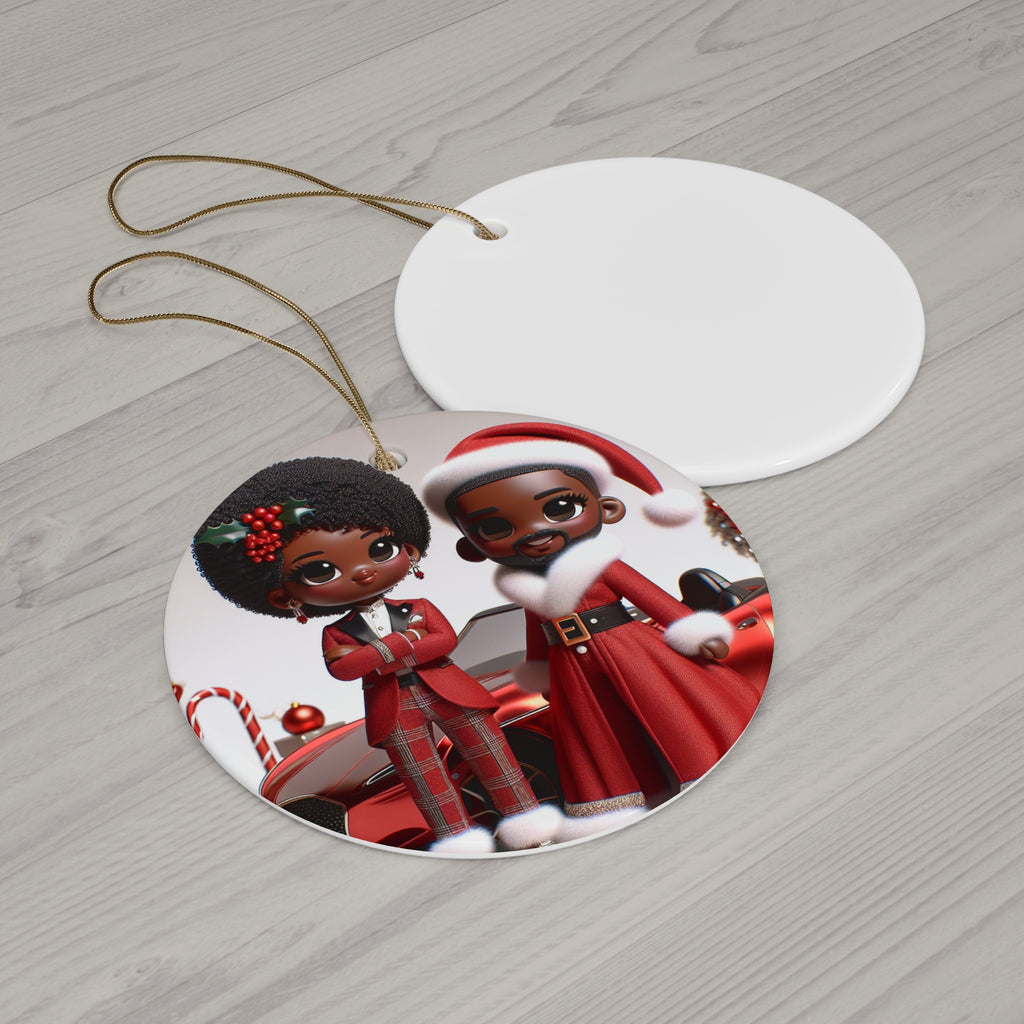 Ceramic Ornament, 4 Shapes