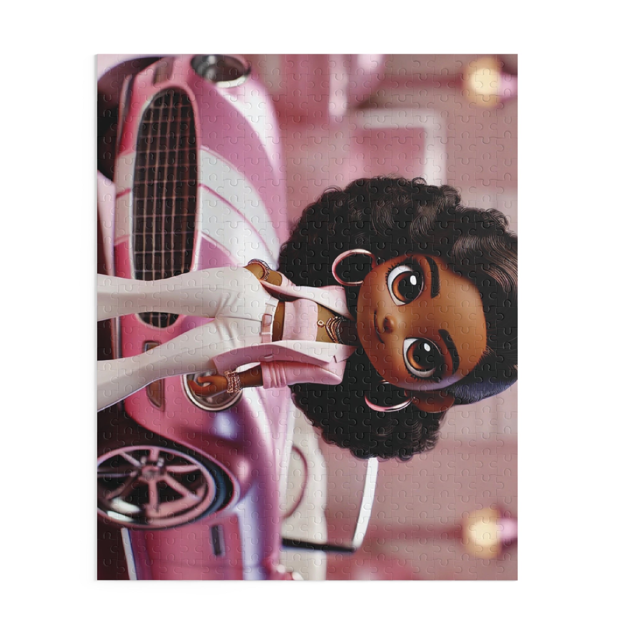 Chibi Boss: Pink Cruiser Custom Puzzle (120, 252, 500-Piece)