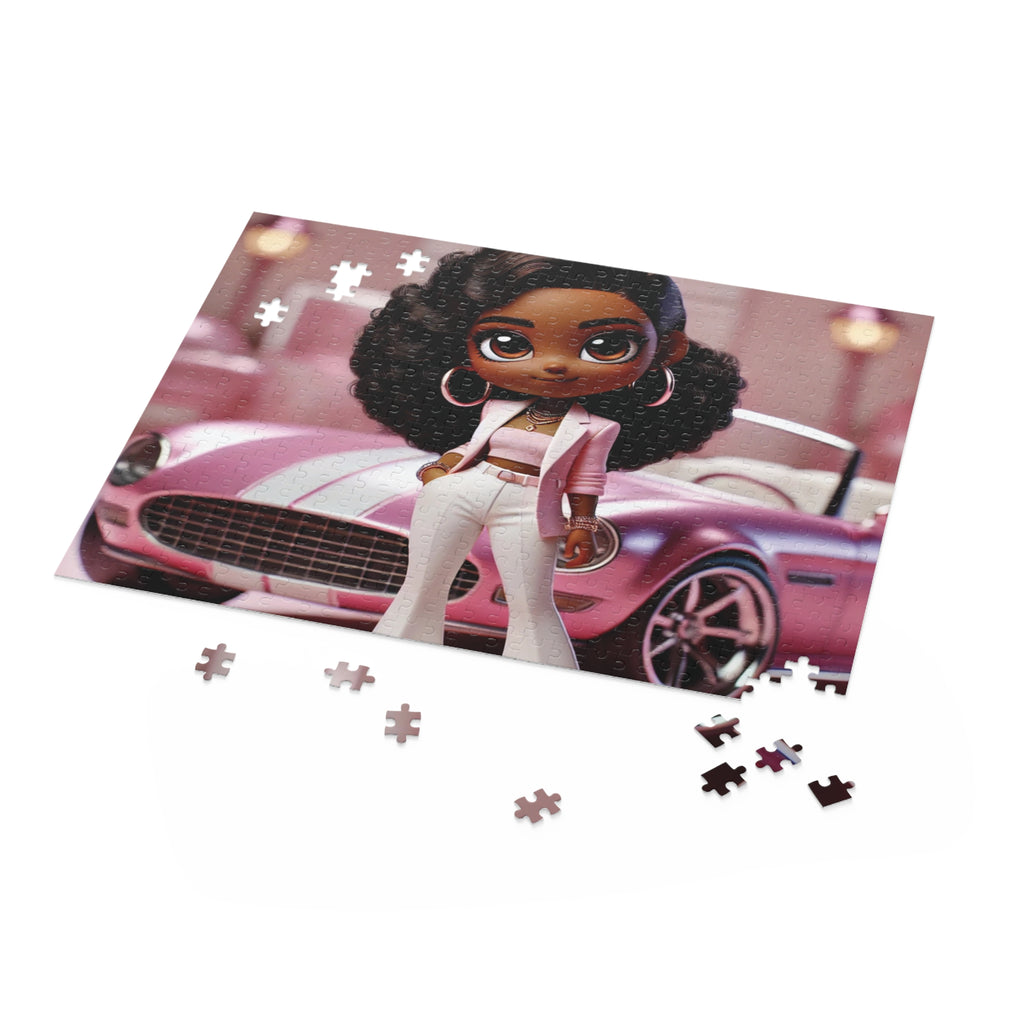 Chibi Boss: Pink Cruiser Custom Puzzle (120, 252, 500-Piece)