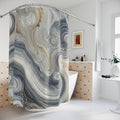 Marble Elegance Shower Curtain