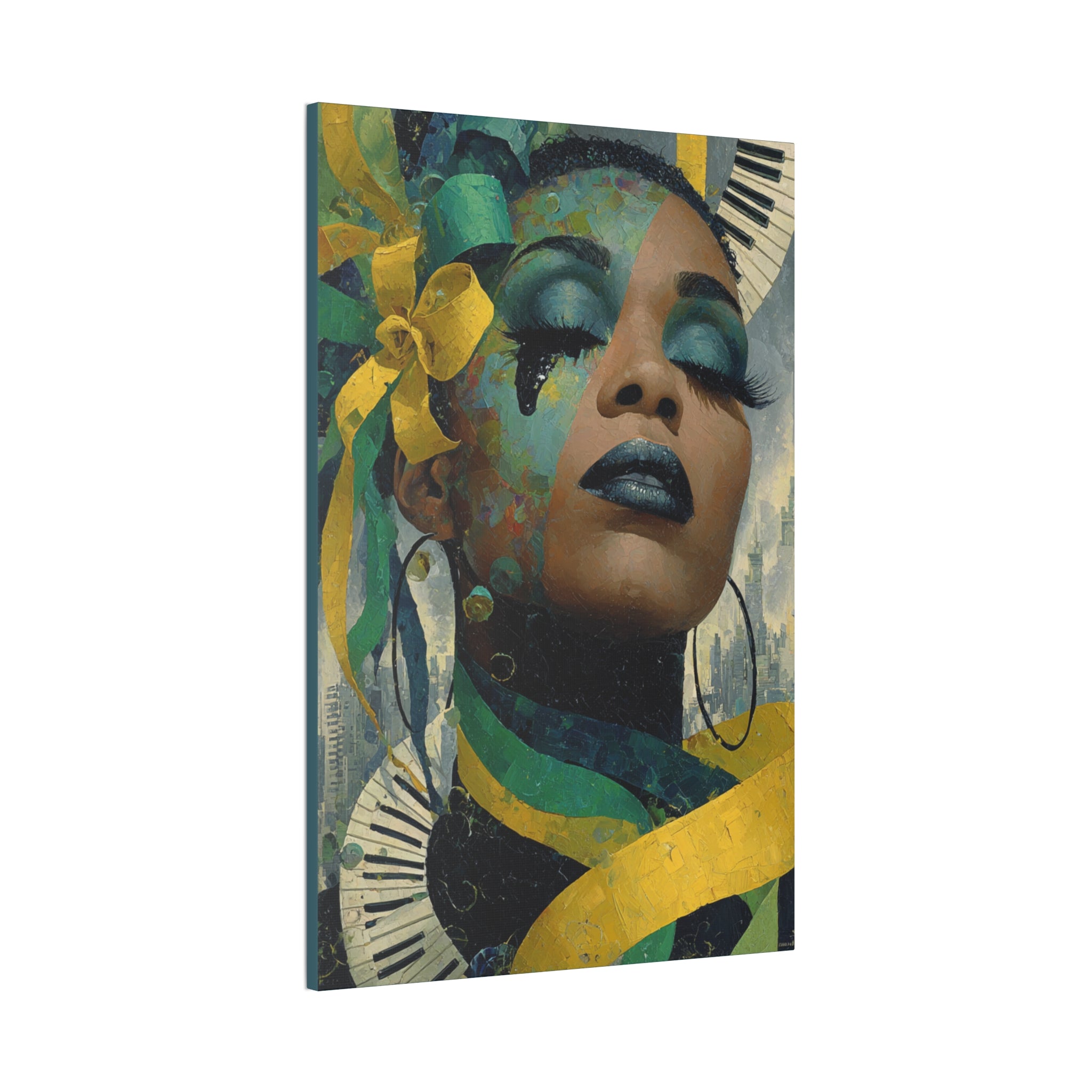 Key of Her Spirit | Afro Surreal Portrait in Motion