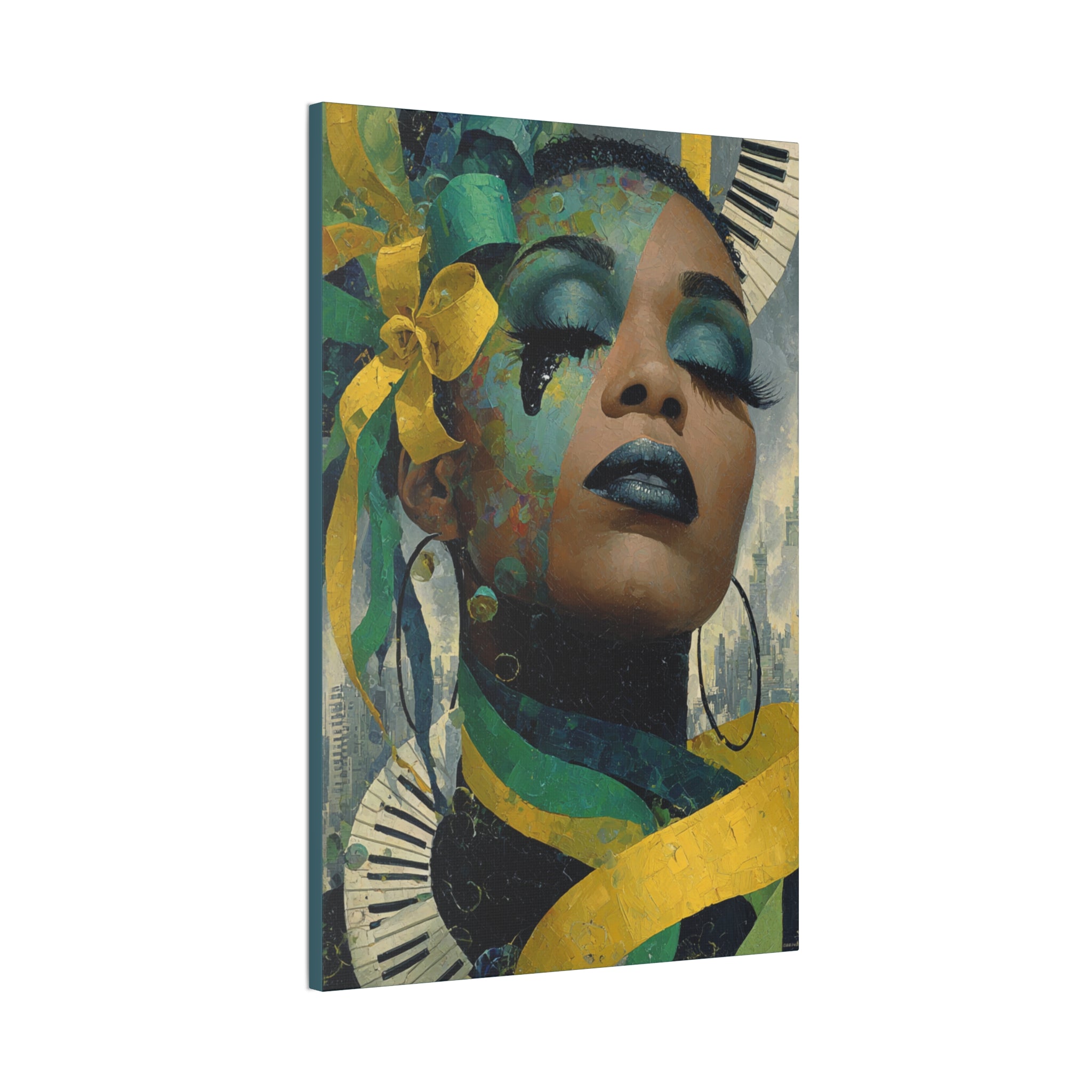 Key of Her Spirit | Afro Surreal Portrait in Motion