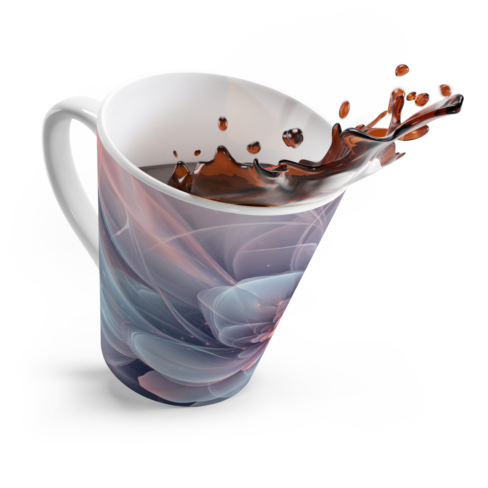 Ethereal Bloom Latte Mug