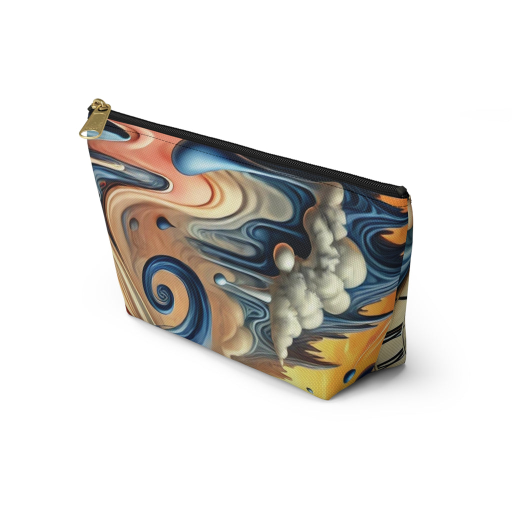 Time Swirl Abstract Accessory Pouch