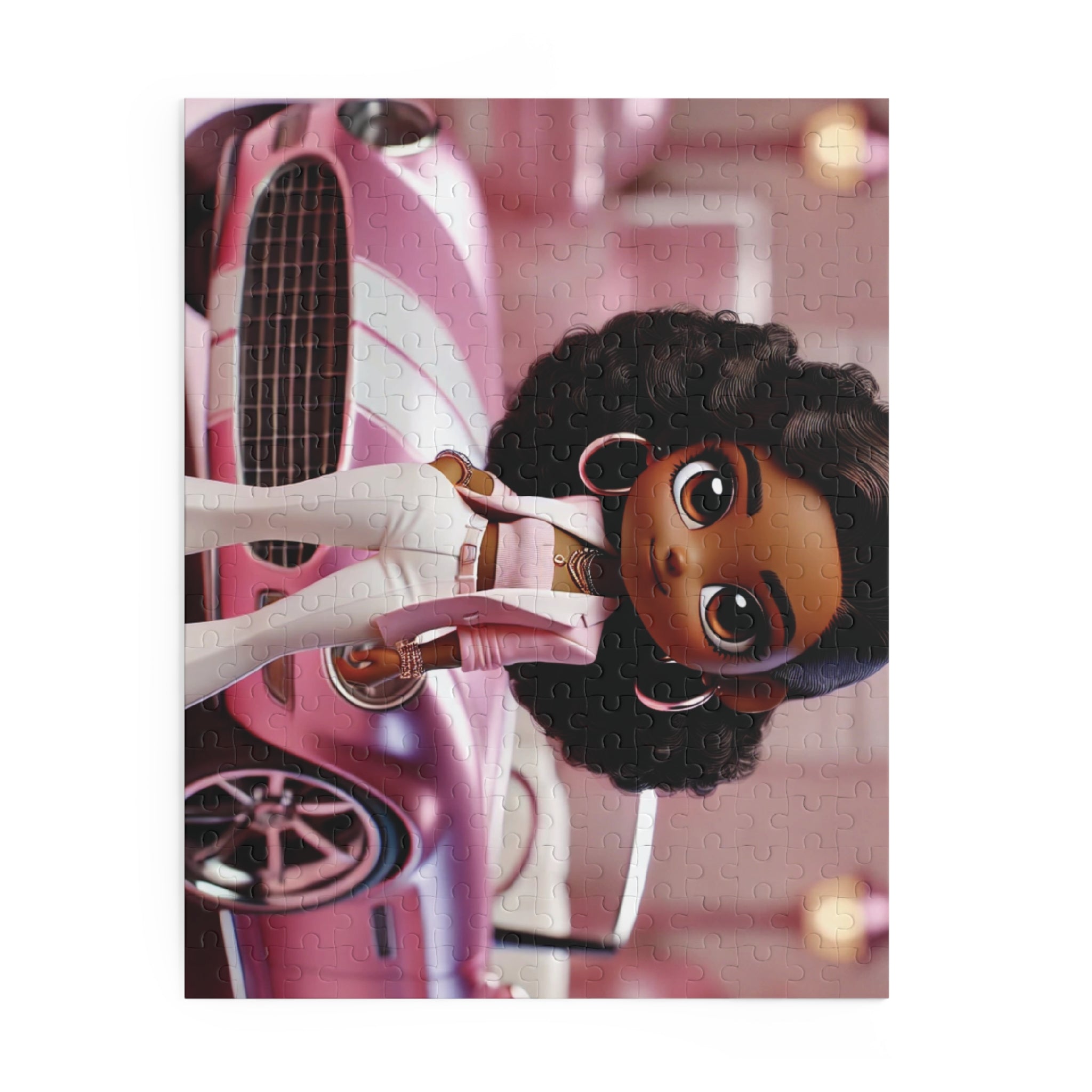 Chibi Boss: Pink Cruiser Custom Puzzle (120, 252, 500-Piece)