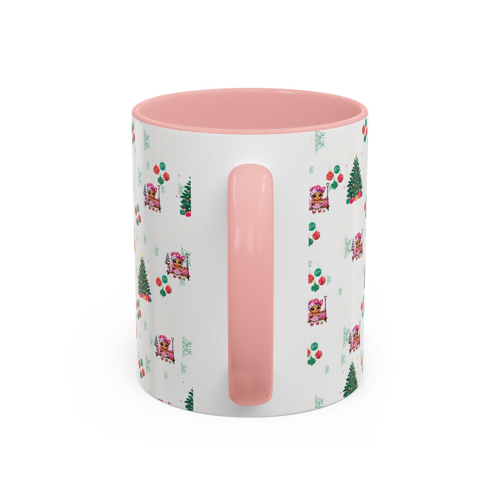Season's Greetings Gingerbread Girl Ceramic Mug (11, 15oz)