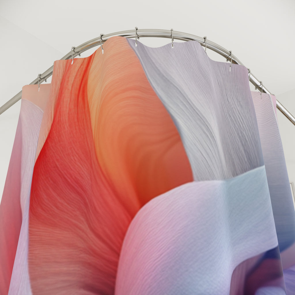 Soft Bloom Shower Curtain
