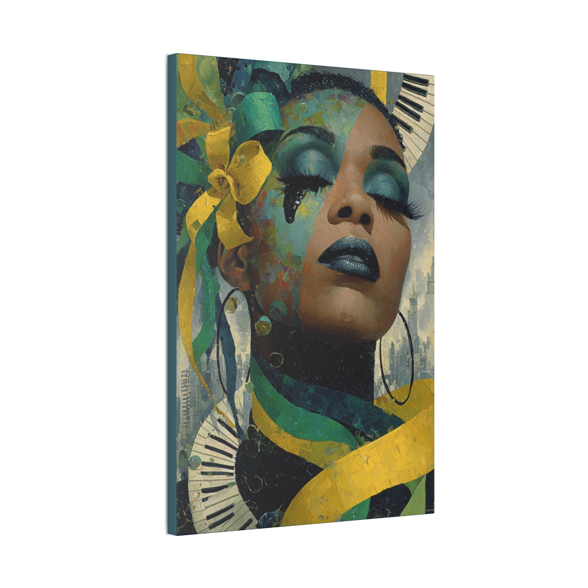 Key of Her Spirit | Afro Surreal Portrait in Motion