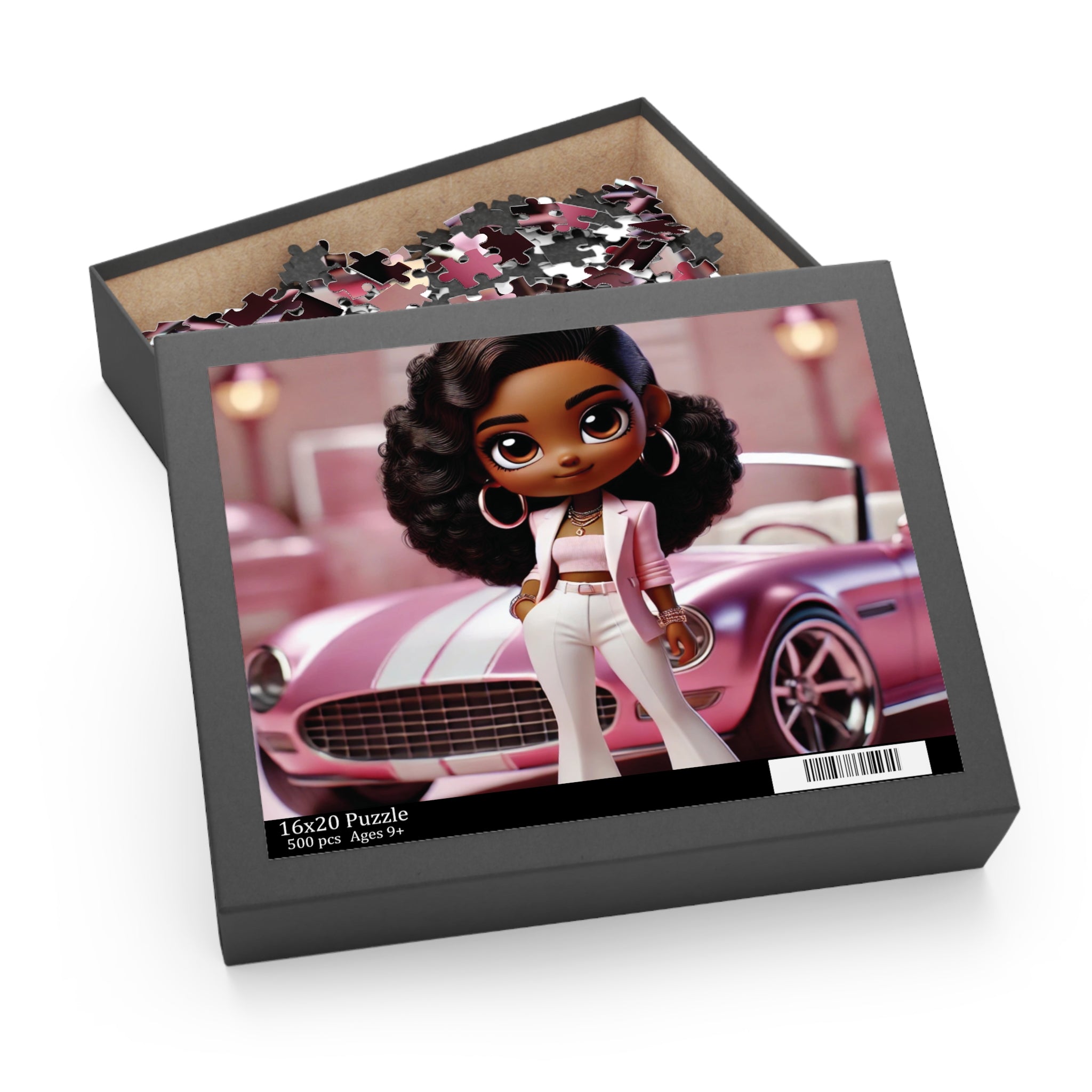 Chibi Boss: Pink Cruiser Custom Puzzle (120, 252, 500-Piece)